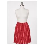 Compagnie Internationale Express Rayon Skirt