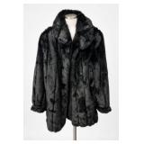 Basso Faux Fur Polyester Coat XS