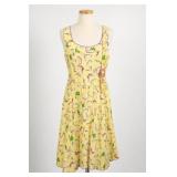 A.B.S By Allen Schwartz Size 4 Shoe Print Dress