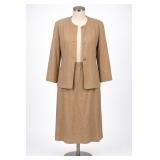 Le Tailleur Collection Rayon Acetate Skirt Suit