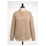 Adornet Originals Acrylic Metallic Knit Sweater