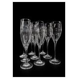 Champagne Flute Glass Set