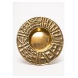 Korea-Marked Brass Zodiac Symbol Dish