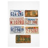 7 U.S. License Plates From 5 States