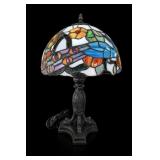 Tiffany Style Stained Glass Table Lamp