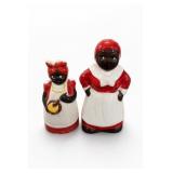 Aunt Jemima Ceramic Figurine Set, 2 Pieces