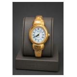 Monet Quartz Roman Numeral Bangle Watch