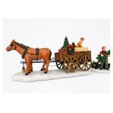 Lemax 43451 Christmas Tree Wagon Set of 2