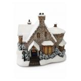 Hawthorne Village Christmas Manor Sculpture