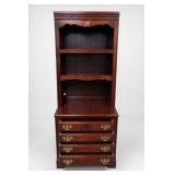 Decorative Horse Motif Dresser Bookcase Hutch