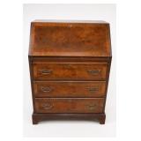 Georgian Style Walnut Secretary Desk