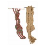Macrame Wall Hangings, Set Of 2