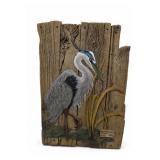Great Blue Heron G Turner Relief Sculpture Ltd Ed