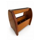 Wooden Shoe Shine Caddy & Craftsman Tool