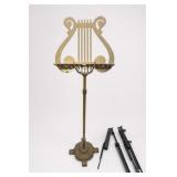 Brass Lyre Music Stand