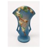 Roseville Snowberry Blue Pottery Vase