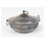 Hammered Aluminum Casserole With Lid Made In Italy