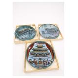Imperial Jingdezhen Porcelain 1989 4-Plate Set