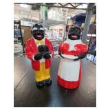 Aunt Jemima & Uncle Moses Figurine Pair