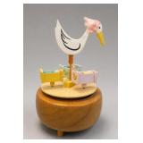 Schmid Stork & Babies Music Box, Tune 221