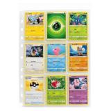Pokï¿½mon TCG 18-Card Binder Page Lot
