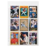 9-Card Mixed-Brand Baseball Card Lot
