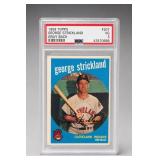 1959 Topps George Strickland PSA VG 3 Card