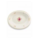 Lenox Rhodora P-471 Gold Trim Oval Serving Platter