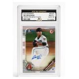 2019 Bowman Bo Takahashi MINT 9 AUTO 10 Card
