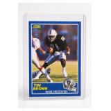 1989 Score Tim Brown Rookie Card