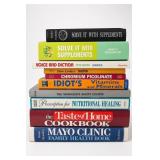 Assorted Cookbook & Health Book Lot