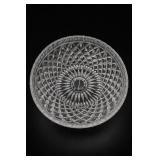 Cut Glass Serving Bowl