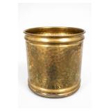 Hammered Metal Planter Cachepot