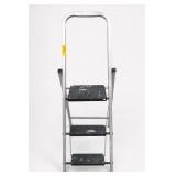 Aluminum 3-Step Stepladder