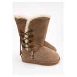 UGG Lace-Up Fur-Lined Boots Size 7
