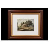 Framed Southern Landscape Print