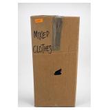 Mixed Clothes Wardrobe Moving Box