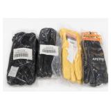 Auclair And Suede Work Gloves Lot