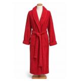 Microfiber Secret Red Plush Robe Size S