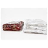100% Silk Curtain Pair & Sonoma Bath Towel