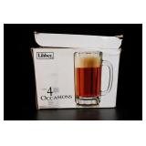 Libbey Occasions 16 Oz Glass Mugs Set Of 4