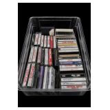 Assorted Music Cassette Tape Lot