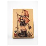 Hummel Hiking Boy Wooden Music Box, Sankyo
