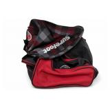 Justin Red & Black Multi-Compartment Bag
