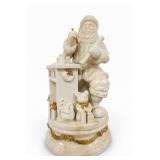 Mikasa Holiday Elegance Porcelain Santa Figurine