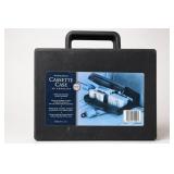 Portable 20-Capacity Cassette Case With Tapes
