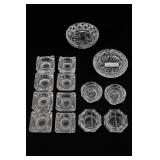 Vintage Glass Open Salt Cellar Lot