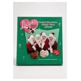 Lucyï¿½s Chocolate Candy Cane Hearts 8 oz Box