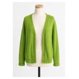 GAP Green Knit Cardigan Sweater