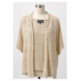 CaroAnderson California Open Knit Cardigan XL